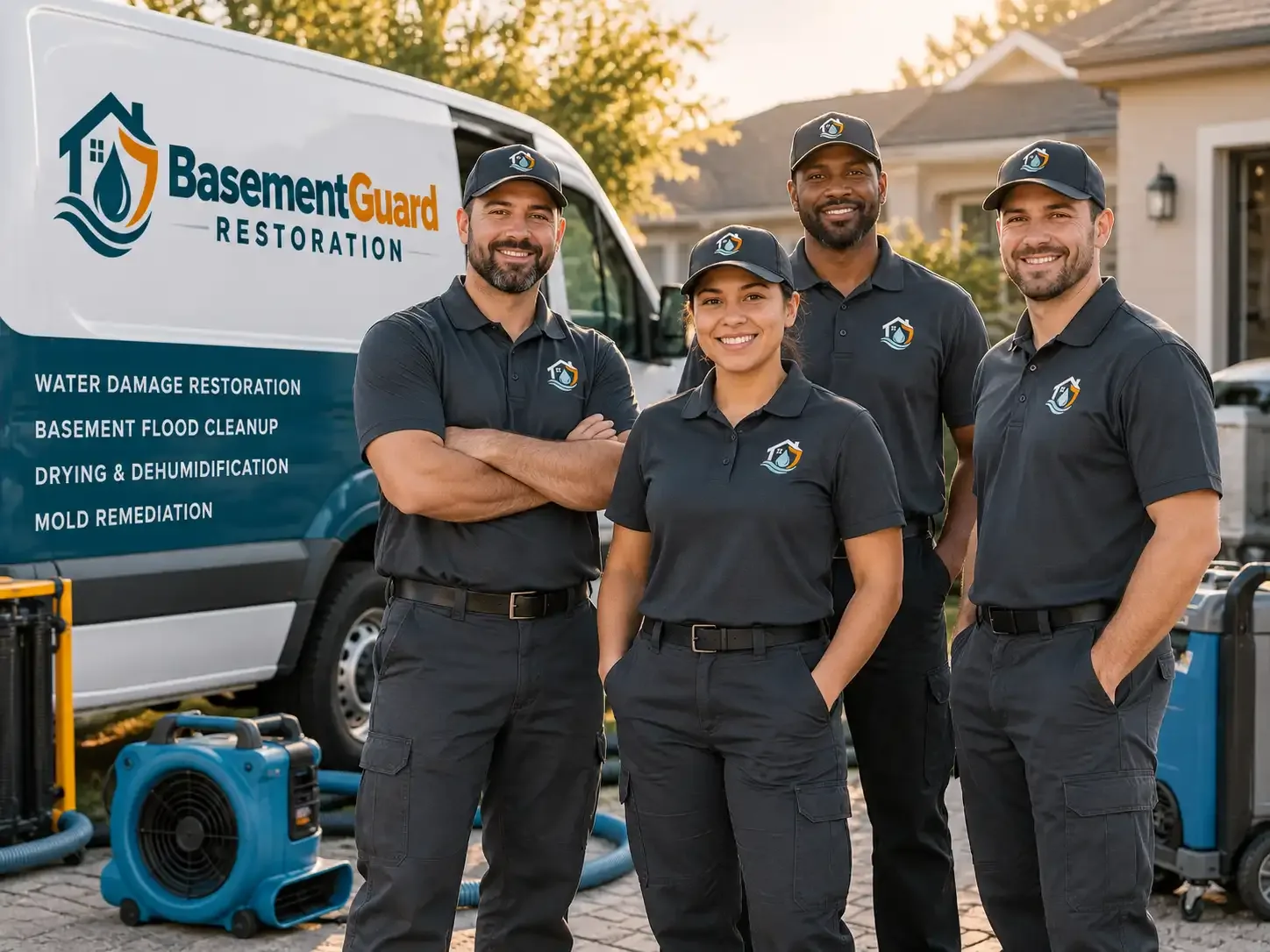 Basement Water Damage Restoration company in Mellette, SD